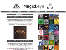 Tablet Screenshot of magickeye.com